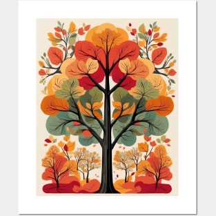 Autumn Trees Posters and Art